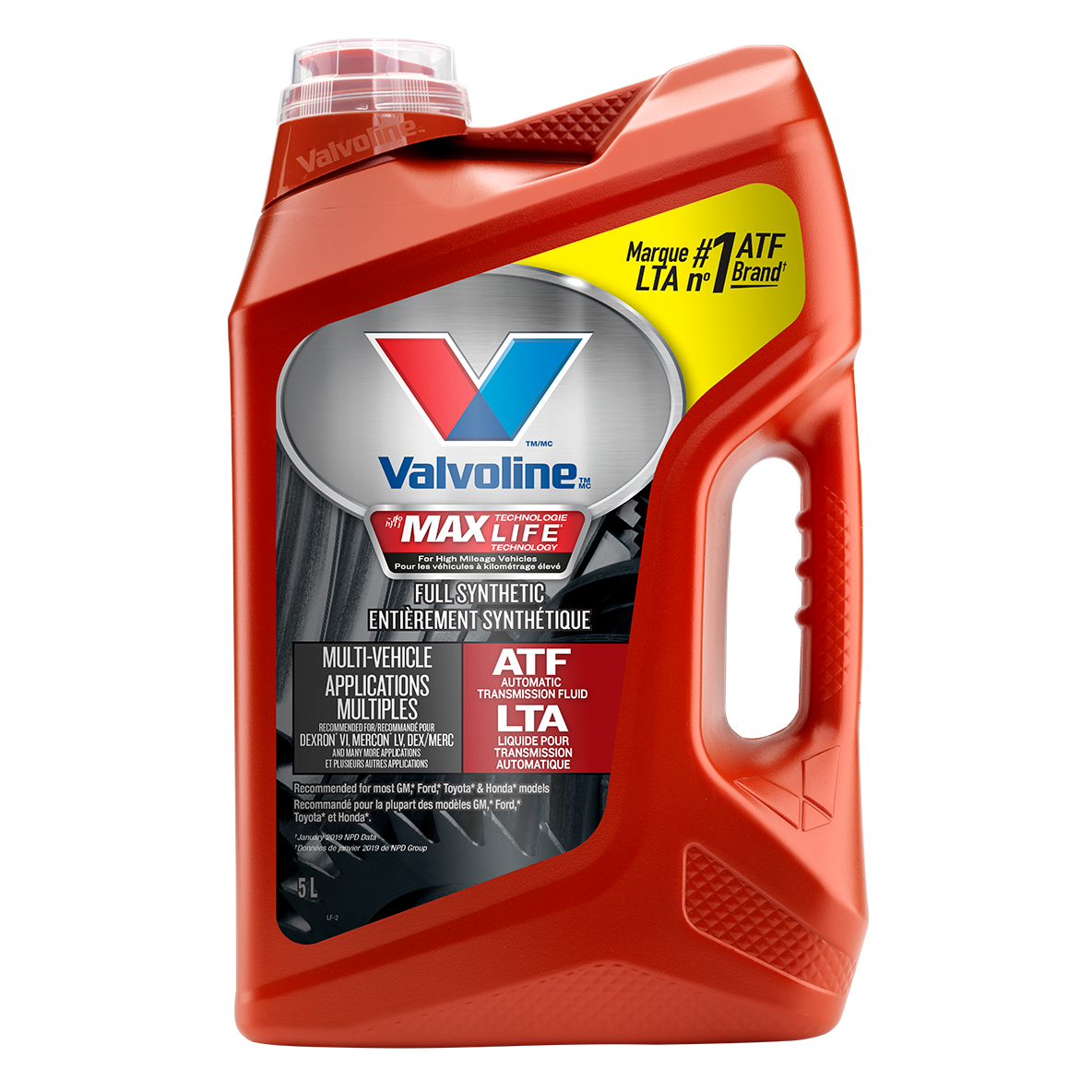 Multi-Vehicle (ATF) Full Synthetic Automatic Transmission Fluid .